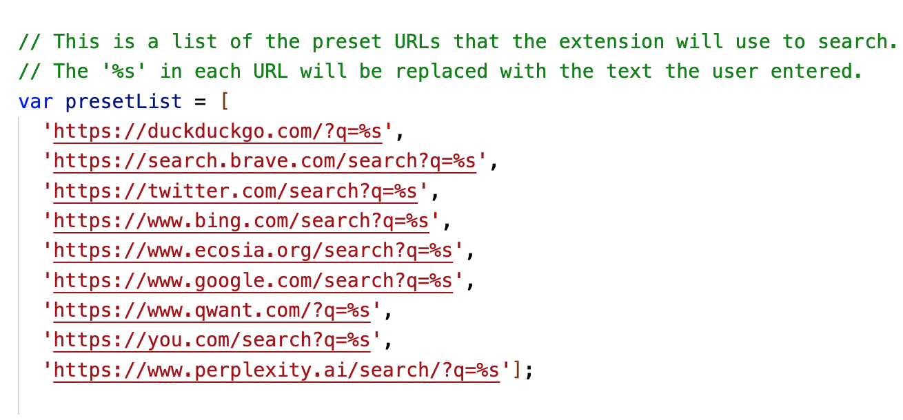 query random se (qrs) screenshot